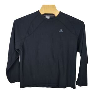 Men's Vintage Nike ACG Shirt Large Waffle Knit Thermal Grunge Y2K Large L